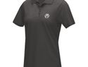 Damska organiczna koszulka polo Graphite, szary sztormowy