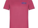 Imola sportowa koszulka dziecięca z krótkim rękawem, pink fluor