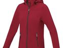 Damska kurtka softshell Langley, czerwony