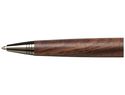 Długopis Loure z drewnianym korpusem, czarny / ciemnobrązowy