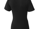 Damski T-shirt organiczny Kawartha z krótkim rękawem, czarny