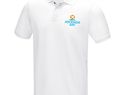 Męska organiczna koszulka polo Graphite, biały