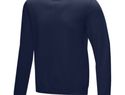 Jasper men’s organic recycled crewneck sweater, granatowy