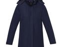 Hardy ocieplana parka damska, granatowy