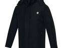 Hardy ocieplana parka męska, czarny