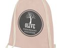 Orissa  plecak ściągany sznurkiem z bawełny organicznej z certyfikatem GOTS o gramaturze 100 g/m², pale blush pink