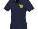 Helios - koszulka damska polo z krótkim rękawem, granatowy