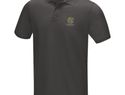 Męska organiczna koszulka polo Graphite, szary sztormowy