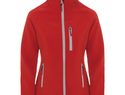 Antartida damska kurtka typu softshell, czerwony