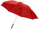 Parasol automatyczny Lisa 23'' z drewnianą rączką, czerwony