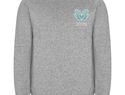 Batian bluza unisex z okrągłym dekoltem, marl grey