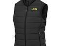 Caltha women's insulated down bodywarmer, czarny