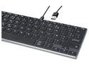 Hybrid klawiatura Bluetooth dla profesjonalistów AZERTY, czarny