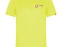 Imola sportowa koszulka dziecięca z krótkim rękawem, fluor yellow