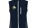 Nevada kamizelka unisex typu softshell, navy blue