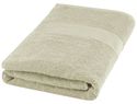 Amelia bawełniany ręcznik kąpielowy o gramaturze 450 g/m² i wymiarach 70 x 140 cm, jasnoszary
