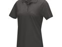 Damska organiczna koszulka polo Graphite, szary sztormowy