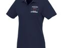 Helios - koszulka damska polo z krótkim rękawem, granatowy