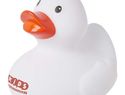 Quack gadżet antystresowy w kształcie kaczki, biały
