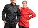 Escocia lekka kurtka przeciwdeszczowa unisex, czarny