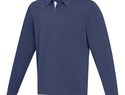 Clyde bluza polo do rugby unisex, granatowy