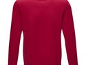 Jasper men’s organic recycled crewneck sweater, czerwony