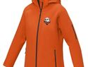 Notus damska ocieplana kurtka softshell, pomarańczowy