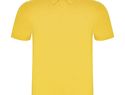 Austral koszulka polo unisex z krótkim rękawem, żółty