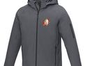 Notus męska ocieplana kurtka softshell, szary sztormowy