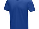 Męski T-shirt organiczny Kawartha z krótkim rękawem, niebieski