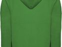 Urban męska bluza z kapturem, kelly green / biały