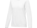 Jasper women’s organic recycled crewneck sweater, biały