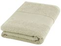 Charlotte bawełniany ręcznik kąpielowy o gramaturze 450 g/m² i wymiarach 50 x 100 cm, jasnoszary