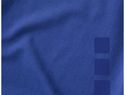 Męski T-shirt organiczny Ponoka z długim rękawem, niebieski