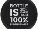 Butelka H2O Active® Eco Base 650 ml screw cap, kość słoniowa / czarny