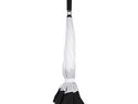 Odwrotnie barwiony prosty parasol Yoon 23”, biały / czarny
