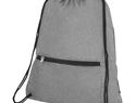 Składany plecak Hoss ściągany sznurkiem, heather medium grey