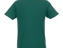Helios - koszulka męska polo z krótkim rękawem, leśny zielony