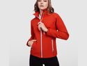 Antartida damska kurtka typu softshell, czerwony