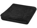 Riley bawełniany ręcznik kąpielowy o gramaturze 550 g/m² i wymiarach 100 x 180 cm, czarny