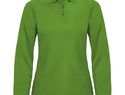Estrella koszulka damska polo z długim rękawem, grass green