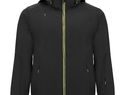 Siberia kurtka unisex typu softshell, czarny