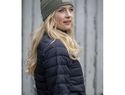 Czapka typu beanie Boreas z naszywką, biały