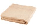 Evelyn bawełniany ręcznik kąpielowy o gramaturze 450 g/m² i wymiarach 100 x 180 cm, beżowy