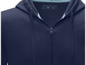 Ruby men’s organic recycled full zip hoodie, granatowy