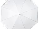 Wiatroodporny, automatyczny kolorowy parasol Kaia 23”, biały