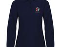 Estrella koszulka damska polo z długim rękawem, navy blue