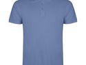 Star koszulka męska polo z krótkim rękawem, riviera blue