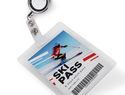 Skipass metalowy VIP