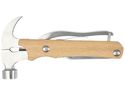 10-funkcyjne narzędzie w kształcie młotka Bear, drewno